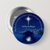 Weihnachtskrippe Button (Vorne & Hinten)