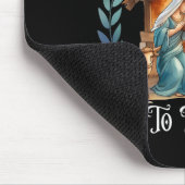 Weihnachtskrippe Christliche Geburt Jesu Joy to Mousepad (Ecke)