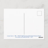 Weihnachtskrippe der Renaissance Postkarte (Rückseite)