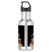 Weihnachtskrippe Edelstahlflasche (Rückseite)