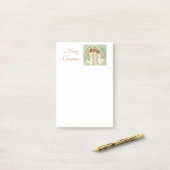 Weihnachtskrippe Engel Religiöse große Größe Post-it Klebezettel (Auf Schreibtisch)