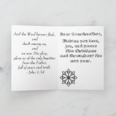 Weihnachtskrippe Farbe Ich Karte (Innenseite)