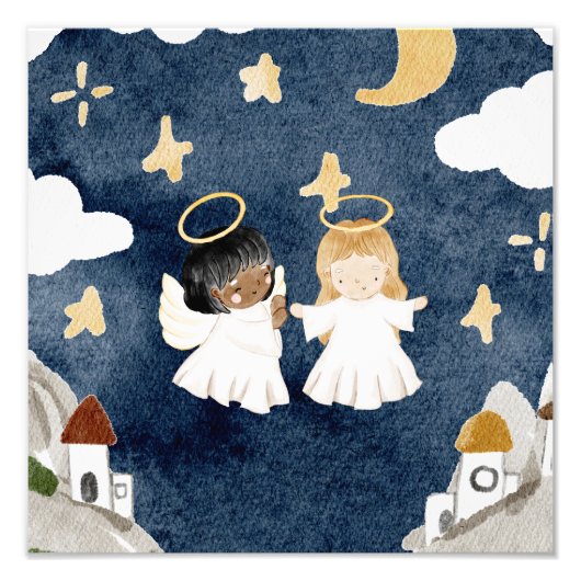 Weihnachtskrippe Fotodruck (Vorne)