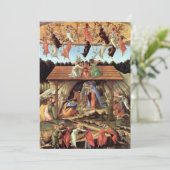 Weihnachtskrippe, Geburt Christi von Botticelli (Stehend Vorderseite)