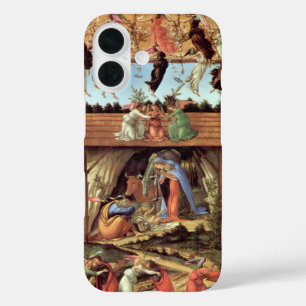 Weihnachtskrippe, Geburt Christi von Botticelli iPhone 16 Hülle