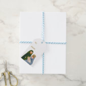 Weihnachtskrippe Geschenkanhänger (Mit Garn)