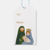 Weihnachtskrippe Geschenkanhänger (Vorderseite)