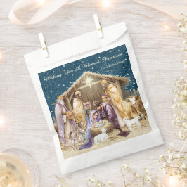 Weihnachtskrippe Geschenktütchen