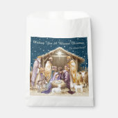 Weihnachtskrippe Geschenktütchen (Vorderseite)