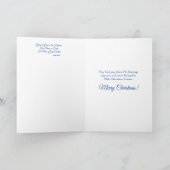 Weihnachtskrippe Grußkarte Ernst Deger Karte (Innenseite)