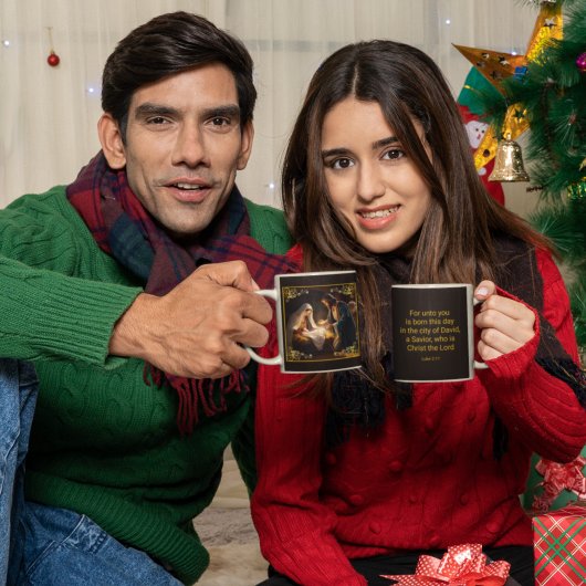 Weihnachtskrippe Heilige Familie Religiös Kaffeetasse