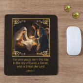 Weihnachtskrippe Heilige Familie Religiös Mousepad