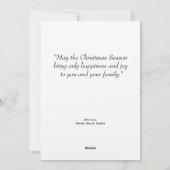 Weihnachtskrippe, Heilige Nacht Weihnachten (Rückseite)