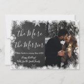 Weihnachtskrippe im Schnee-Foto Ankündigung von Ka (Vorderseite)