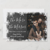 Weihnachtskrippe im Schnee-Foto Ankündigung von Ka (Vorderseite)