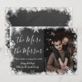 Weihnachtskrippe im Schnee-Foto Ankündigung von Ka (Vorne/Hinten)