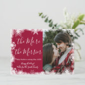 Weihnachtskrippe im Schnee-Foto Ankündigung von Ka (Stehend Vorderseite)