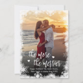 Weihnachtskrippe im Schnee-Foto Ankündigung von Ka (Vorderseite)