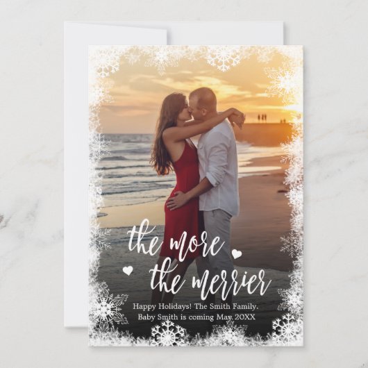 Weihnachtskrippe im Schnee-Foto Ankündigung von Ka (Vorderseite)