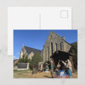 Weihnachtskrippe in Chevy Chase Postkarte (Vorne/Hinten)