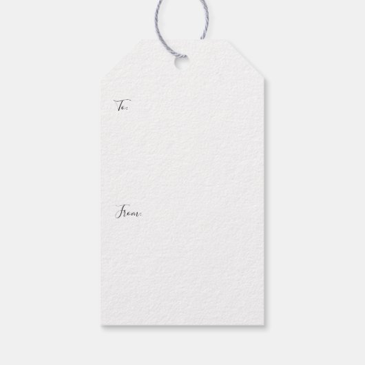 Weihnachtskrippe Jesus Geschenkanhänger (Rückseite)