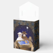 Weihnachtskrippe Jesus Geschenkschachtel (Geöffnet)