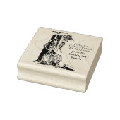 Weihnachtskrippe Jesus Mary St. Joseph Katholic Gummistempel (Stempel)