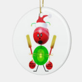 Weihnachtskrippe Keramik Ornament (Links)