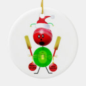 Weihnachtskrippe Keramik Ornament (Hinten)