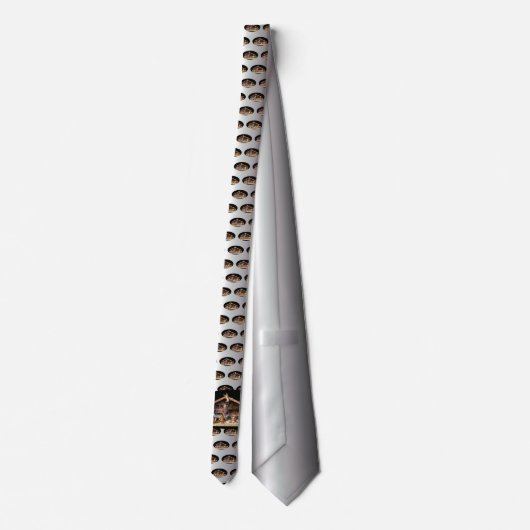 Weihnachtskrippe Krawatte (Rückseite)