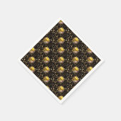 Weihnachtskrippe Krippe Baubles Starry Chic Serviette (Ecke)