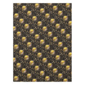 Weihnachtskrippe Krippe Szene Baubles Star Muster Tischdecke (Vorderseite)