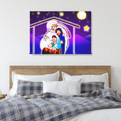 Weihnachtskrippe Leinwanddruck (Insitu (Schlafzimmer))