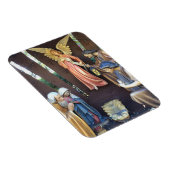 Weihnachtskrippe. M,J,Angel. Sanibel Is., USA Magnet (Rechte Seite)