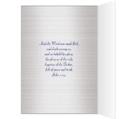 Weihnachtskrippe Madonna und Kinderkarte (Innen (Links))