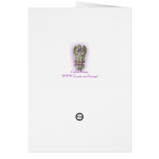 Weihnachtskrippe Madonna und Kinderkarte (Hinten)