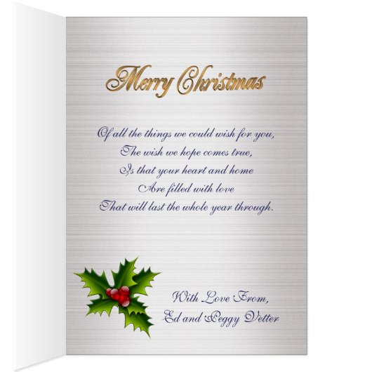 Weihnachtskrippe Madonna und Kinderkarte (Innen (Rechts))