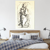 Weihnachtskrippe Madonna und Kinderkind Jungfrau M Leinwanddruck (Insitu (Schlafzimmer))