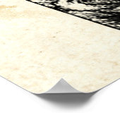 Weihnachtskrippe Madonna und Kinderkind Jungfrau M Poster (Ecke)