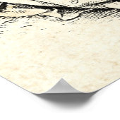 Weihnachtskrippe Madonna und Kinderkind Jungfrau M Poster (Ecke)