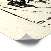 Weihnachtskrippe Madonna und Kinderkind Jungfrau M Poster (Ecke)