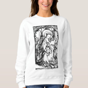 Weihnachtskrippe Madonna und Kinderkind Jungfrau M Sweatshirt