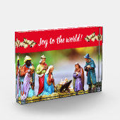 Weihnachtskrippe | Manager | Akrylkaler Foto (Links)