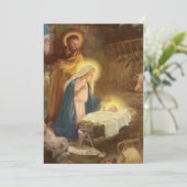 Weihnachtskrippe, Mary Joseph Baby Jesus (Stehend Vorderseite)