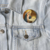 Weihnachtskrippe, Mary Joseph Baby Jesus Button (Beispiel)