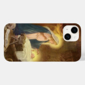 Weihnachtskrippe, Mary Joseph Baby Jesus Case-Mate iPhone Hülle (Rückseite (Horizontal))