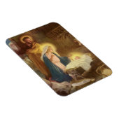 Weihnachtskrippe, Mary Joseph Baby Jesus Magnet (Rechte Seite)