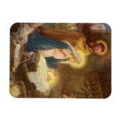 Weihnachtskrippe, Mary Joseph Baby Jesus Magnet (Horizontal)