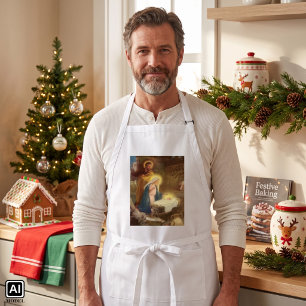 Weihnachtskrippe, Mary Joseph Baby Jesus Schürze