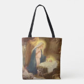 Weihnachtskrippe, Mary Joseph Baby Jesus Tasche (Rückseite)
